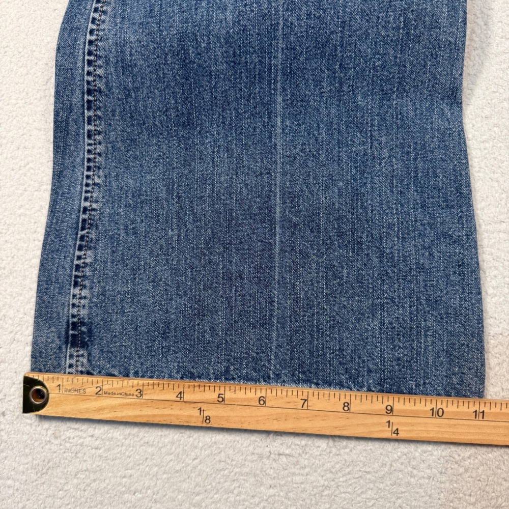 Vintage Y2K Silver Jeans Flare Jeans Womens 30 Blue Low Rise Denim 100% Cotton - Picture 9 of 10